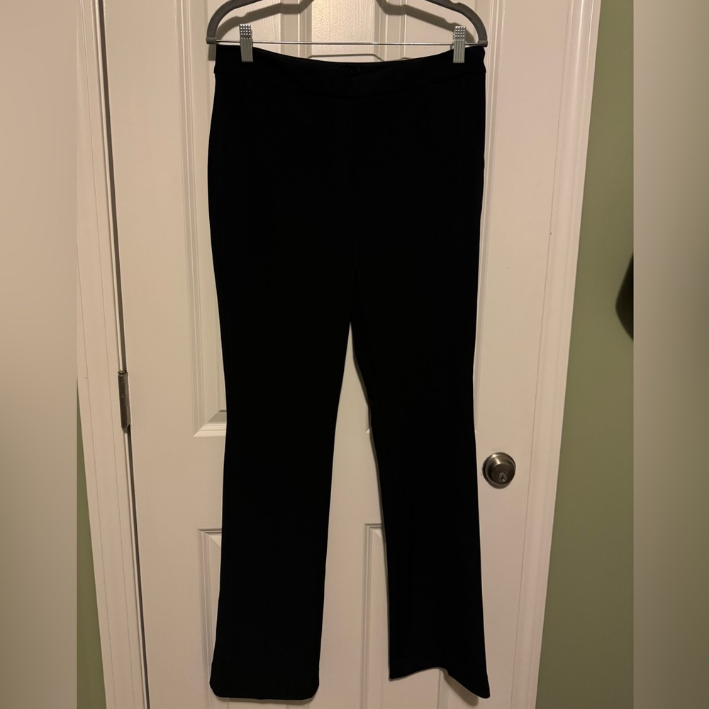White House Black Market Black Straight Leg Pants